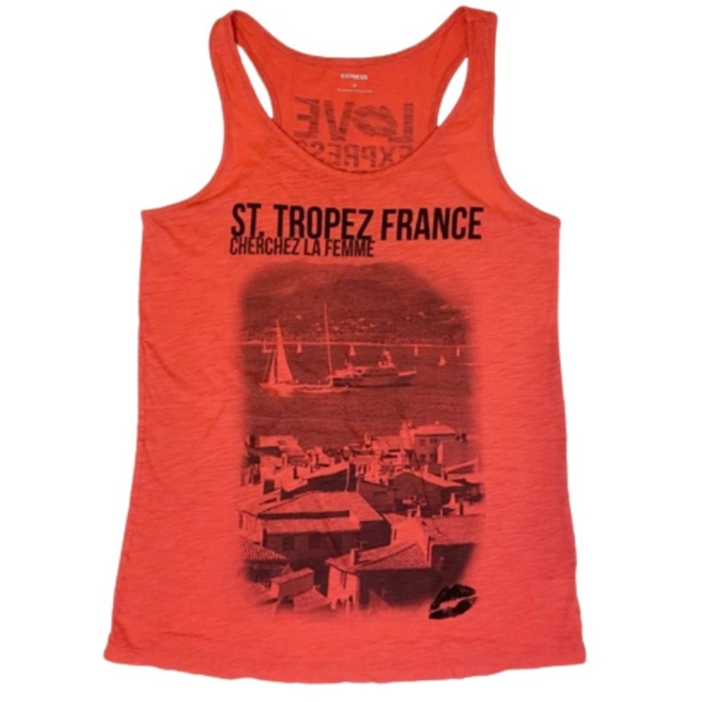 Express - St.Tropez France Graphic Tank-top